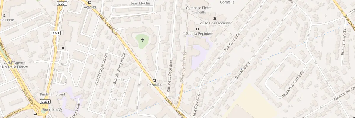 Plan du 18 Rue de la Pépinière au Chesnay-Rocquencourt