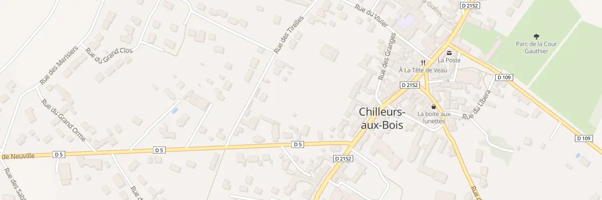 Plan du 55 Grande Rue à Chilleurs-aux-Bois