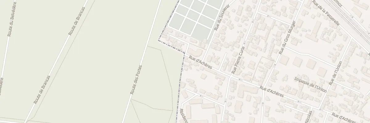 Plan du 135 Rue d’Achères à Maisons-Laffitte