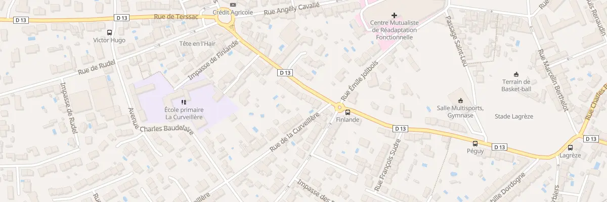 Plan du 67 Rue Finlande à Albi