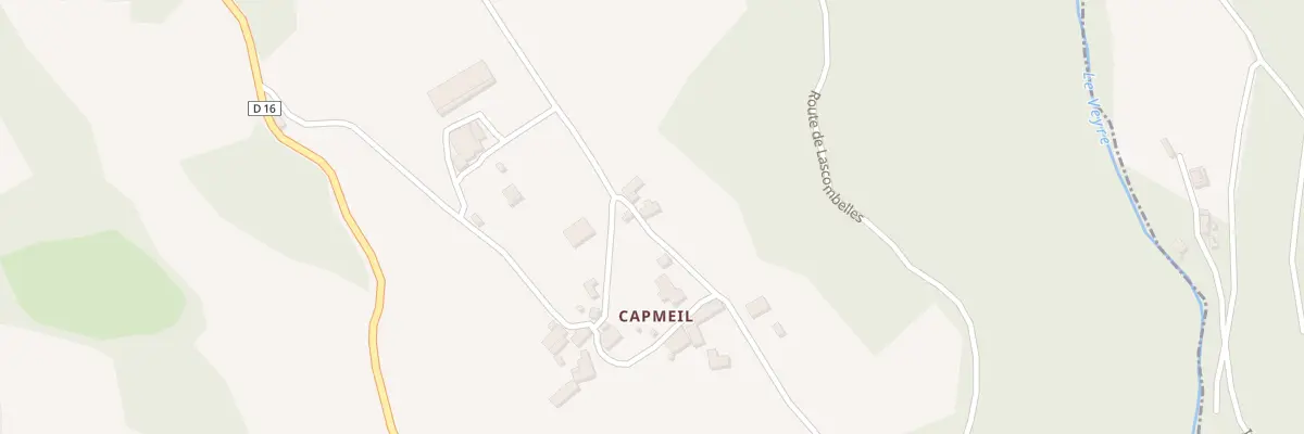 Plan du 5009 Village de Capmeil à Linac