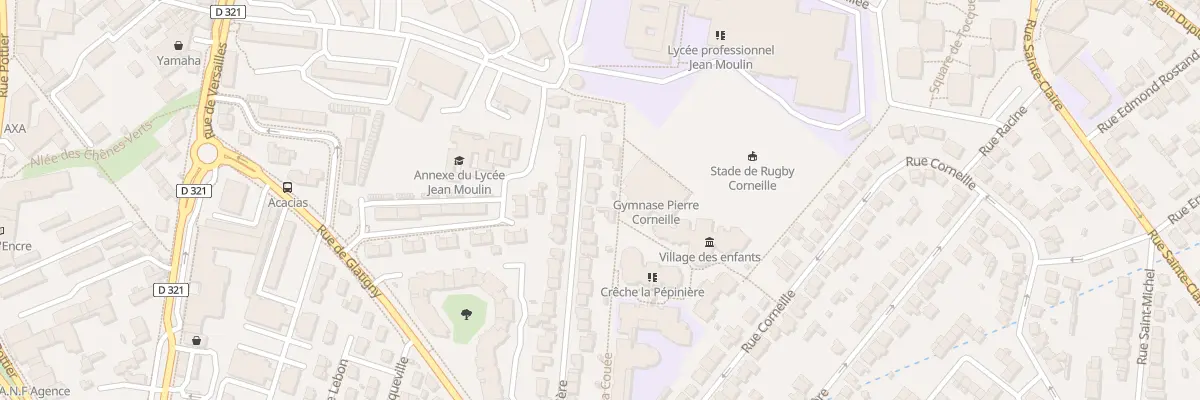 Plan du 42 Rue de la Pépinière au Chesnay-Rocquencourt