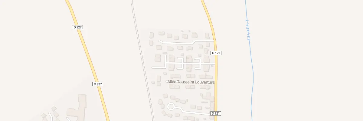 Plan du 103 Rue Louis Deshayes à Méru