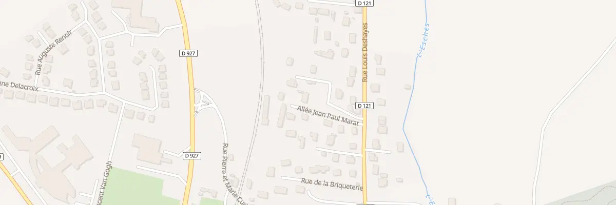 Plan du 73 Rue Louis Deshayes à Méru