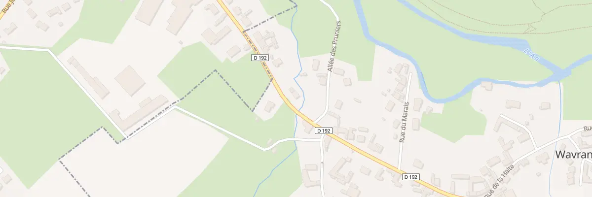 Plan du 11 Rue Bernard Chochoy à Wavrans-sur-l’Aa