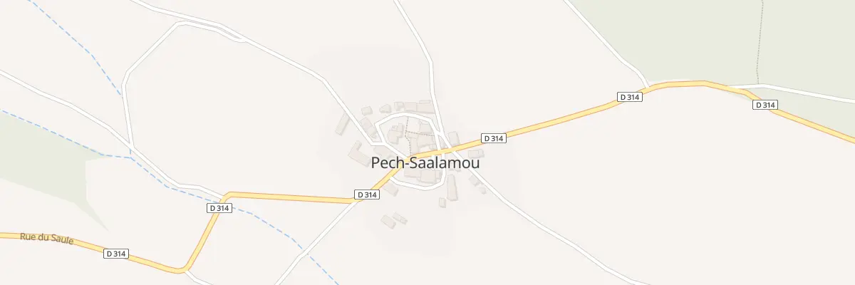 Plan du 49 Hameau de Pechsalamou à Donazac