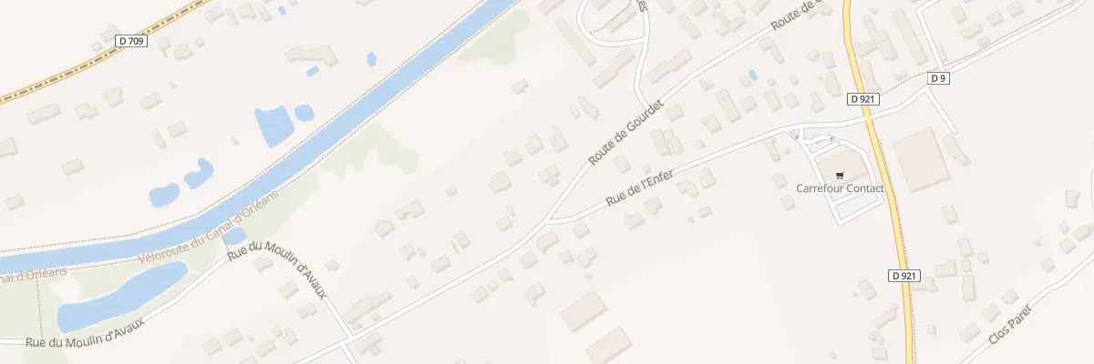 Plan du 32 Rte de Gourdet à Fay-aux-Loges