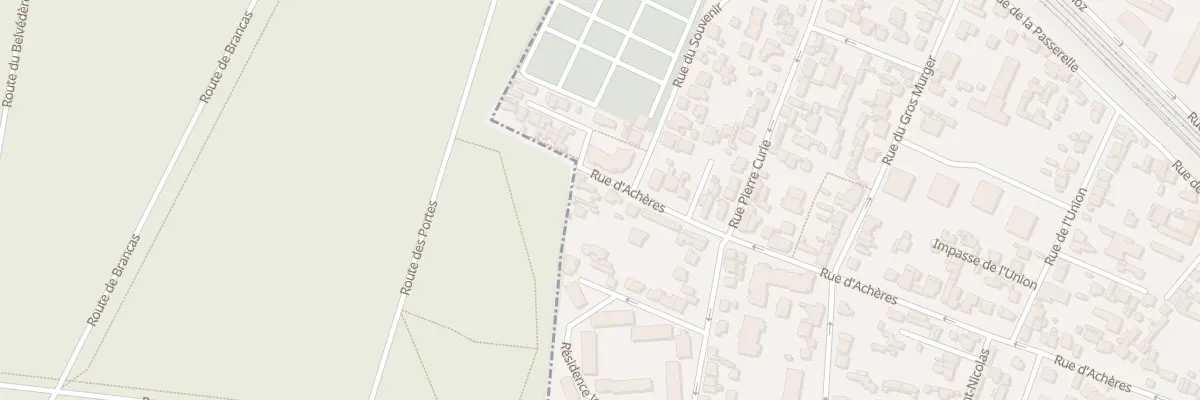 Plan du 131 Rue d’Achères à Maisons-Laffitte