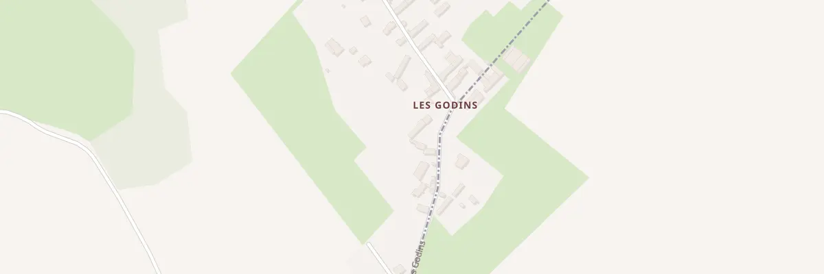 Plan du 13 Rue des Godins à Saint-Sulpice