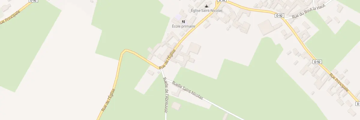Plan du 12 Rue de l’Eglise à Audincthun