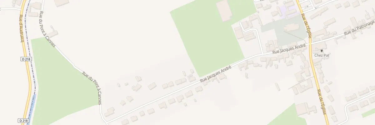 Plan du 288 Rue Jacques André à Sainte-Marie-Kerque