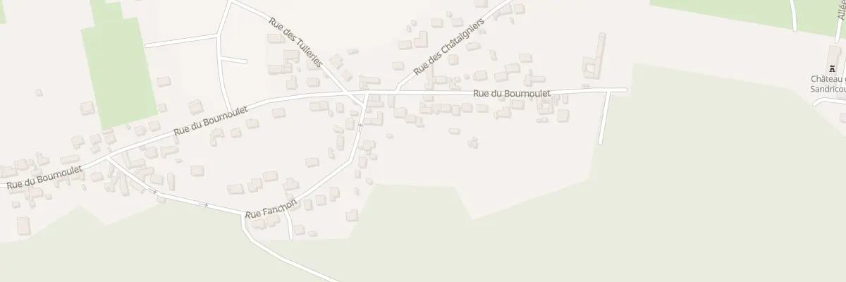 Plan du 192 Rue du Bournoulet à Amblainville