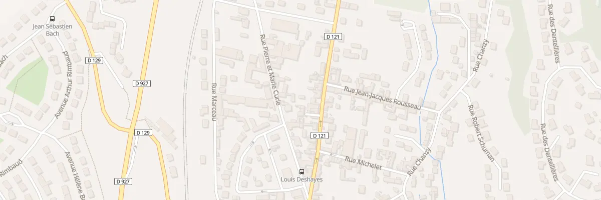 Plan du 23 Rue Louis Deshayes à Méru