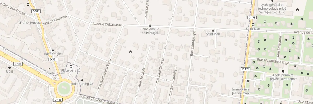 Plan du 19 Rue Paul Garnier au Chesnay-Rocquencourt
