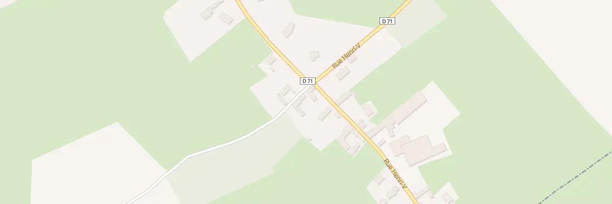 Plan du 1 Rue Henri V à Azincourt
