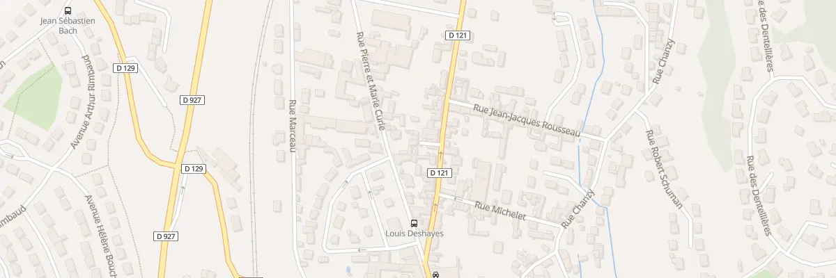 Plan du 17 Rue Louis Deshayes à Méru