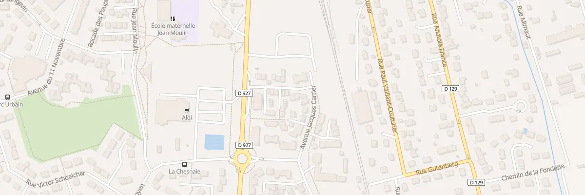 Plan du 12 Rue du Commandant Cousteau à Méru