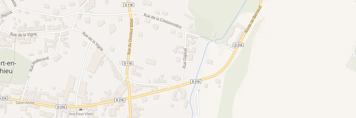 Plan du 3 Rue Gigaut à Domart-en-Ponthieu