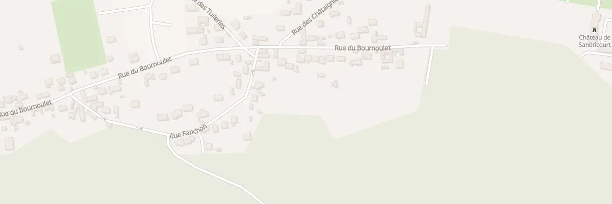 Plan du 196 Rue du Bournoulet à Amblainville