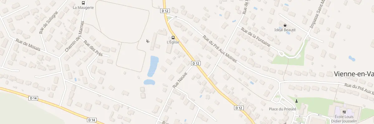 Plan du 33 Rte de Jargeau à Vienne-en-Val