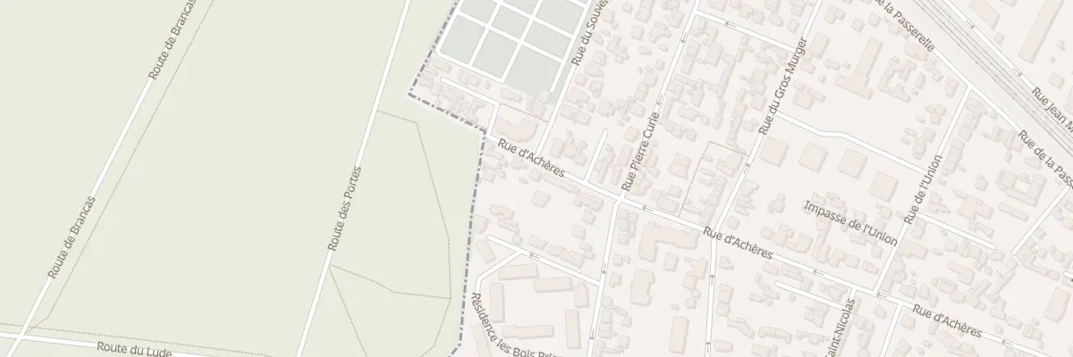Plan du 127 Rue d’Achères à Maisons-Laffitte