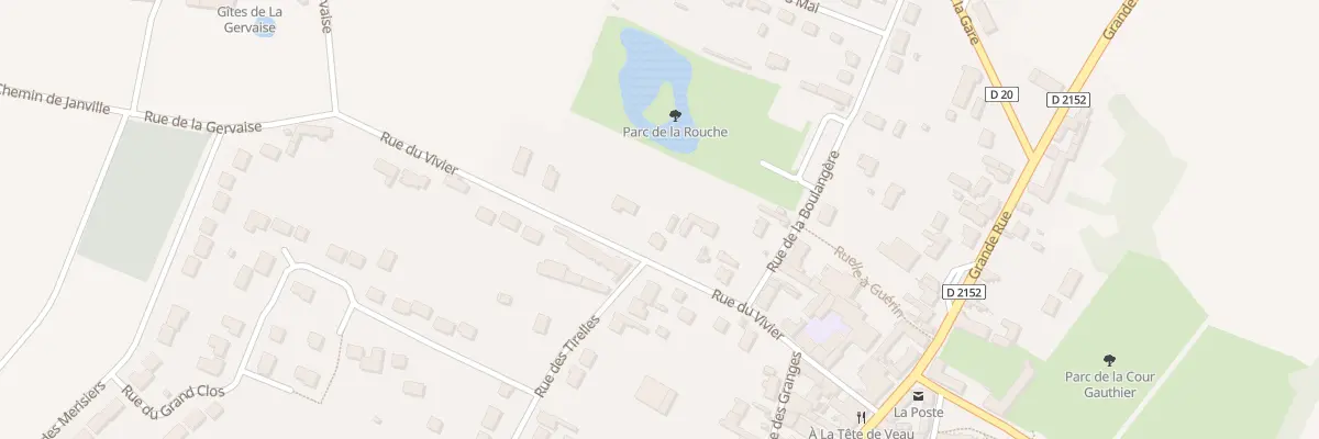 Plan du 20 Rue du Vivier à Chilleurs-aux-Bois