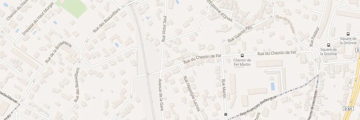Plan du 44 Rue du Chemin de Fer à Bougival