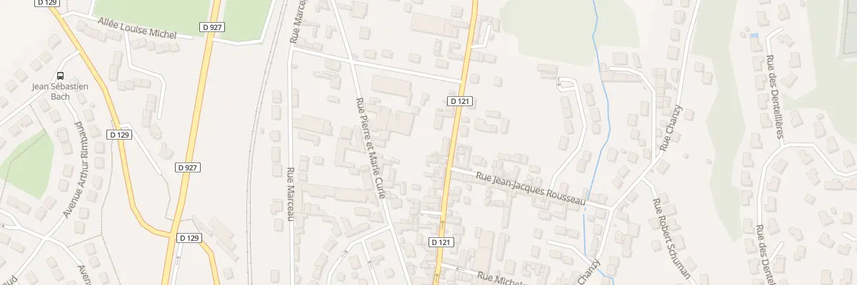 Plan du 33 Rue Louis Deshayes à Méru