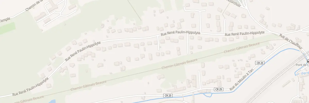 Plan du 23 Rue René Paulin Hippolyte à Étampes