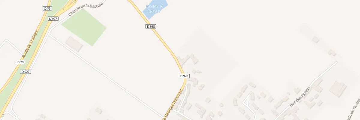 Plan du 22 Rue Georges Duhamel à Hérouville-en-Vexin