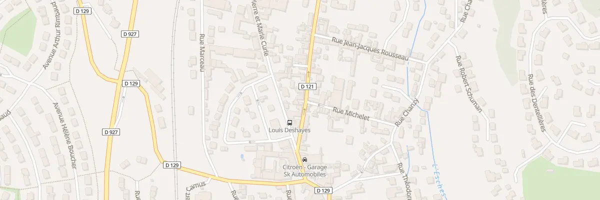 Plan du 3 Rue Louis Deshayes à Méru