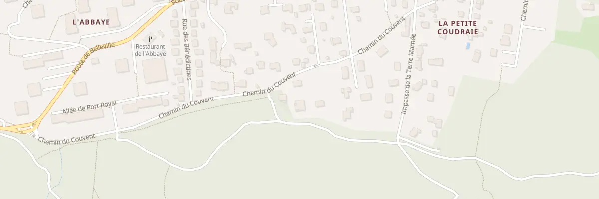 Plan du 30 Che du Couvent à Gif-sur-Yvette