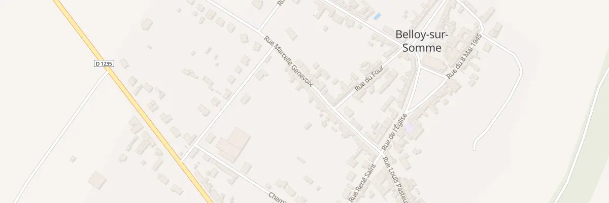 Plan du 21 Rue Marcelle Genevoix à Belloy-sur-Somme