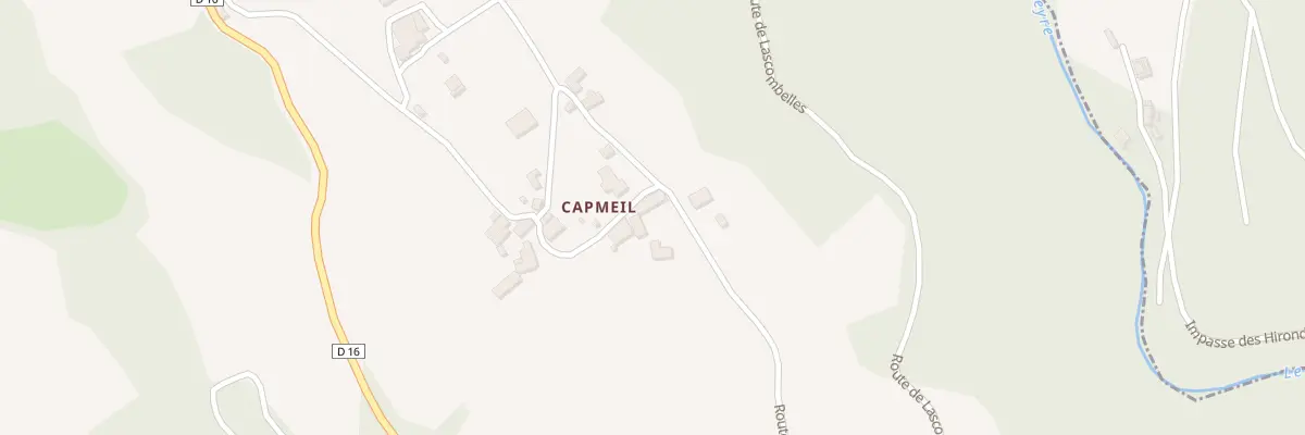 Plan du 5010 Capmeil à Linac