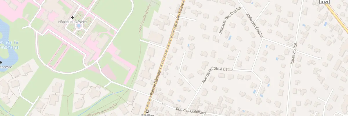 Plan du 64 Rue de l’Ecluse à Croissy-sur-Seine
