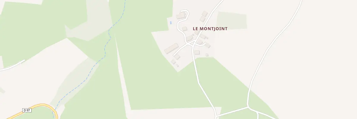 Plan du 1 Le Montjoint à Nouzerines