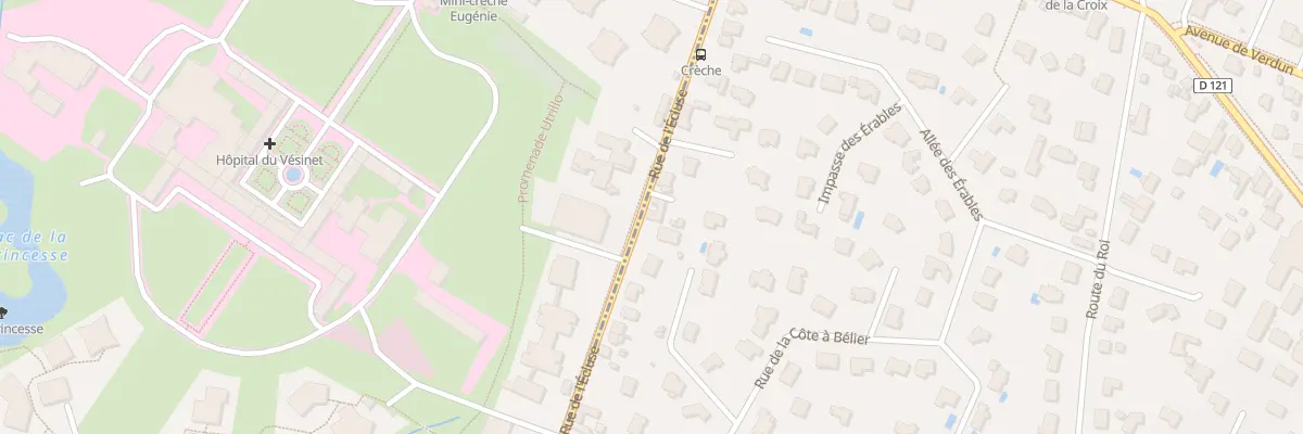 Plan du 68 Rue de l’Ecluse à Croissy-sur-Seine