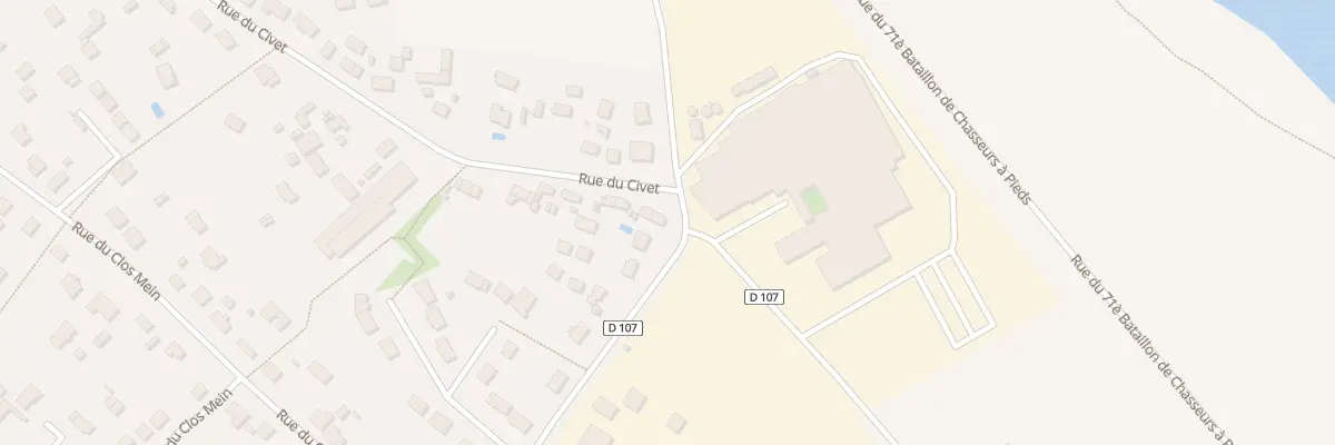Plan du 72 Rue du Civet à Jargeau