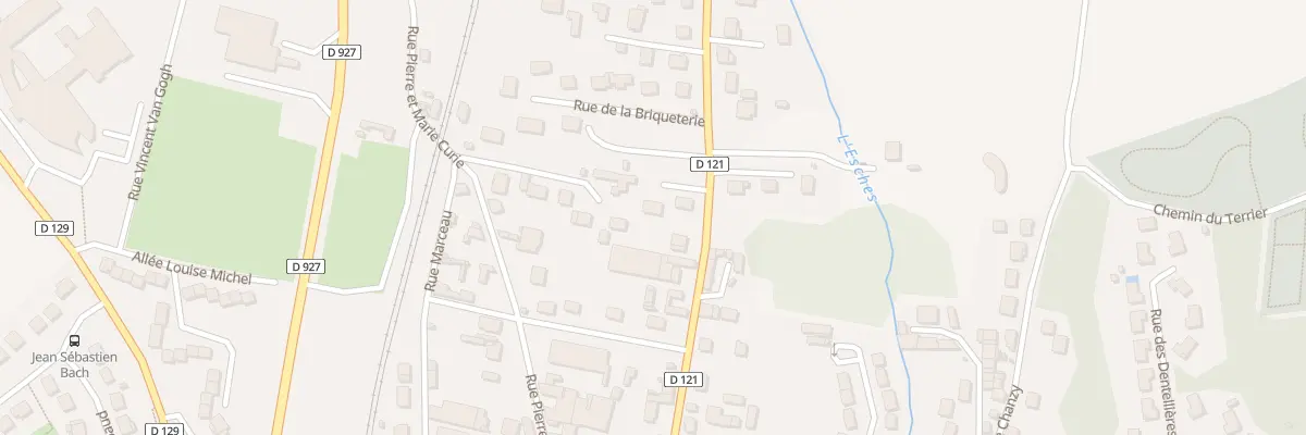 Plan du 55 Rue Louis Deshayes à Méru