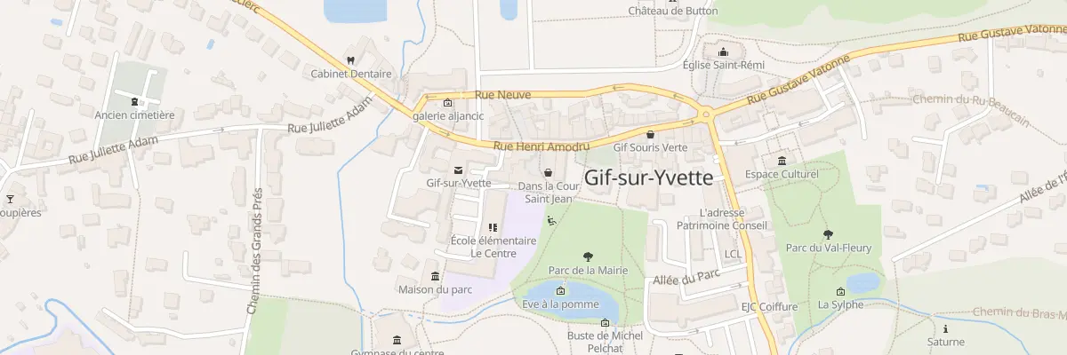 Plan du 3 Vc de l’Image Saint Jean à Gif-sur-Yvette