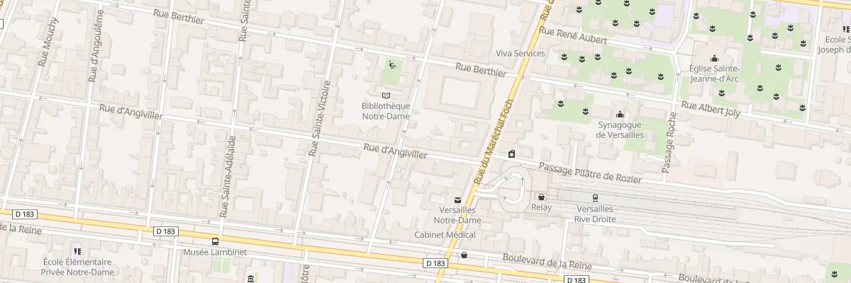 Plan du 51 Rue d’Angiviller à Versailles