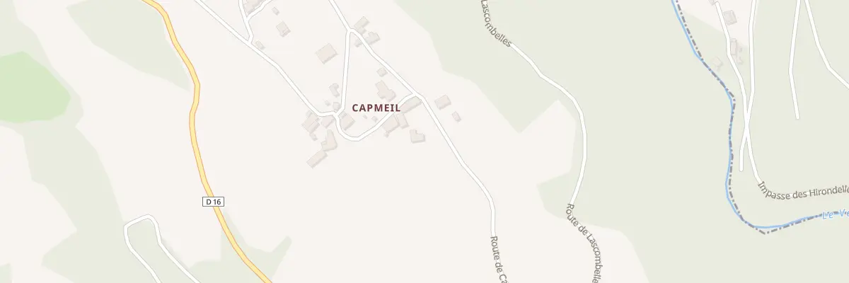 Plan du 6395F Capmeil à Linac