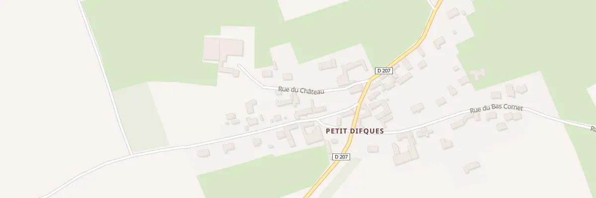Plan du 3 Rue du Château à Moringhem