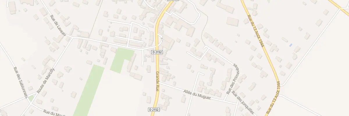 Plan du 62 Gr Grande Rue à Chilleurs-aux-Bois