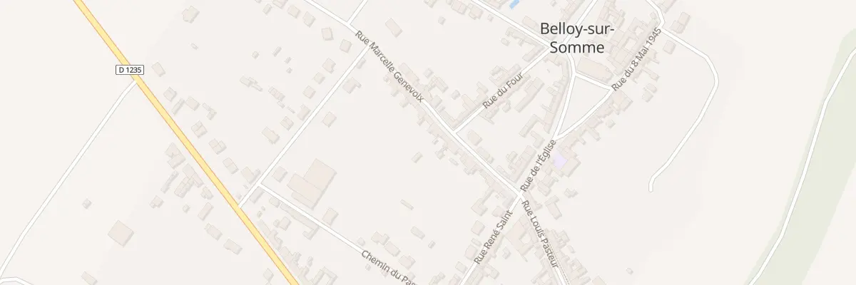 Plan du 17 Rue Marcelle Genevoix à Belloy-sur-Somme