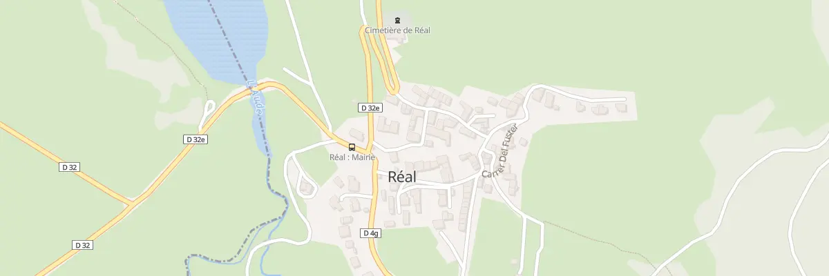 Plan du 5001 Del Ferrer à Réal