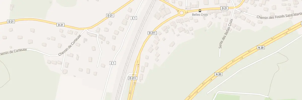 Plan du 53 Rue des Belles Croix à Étampes