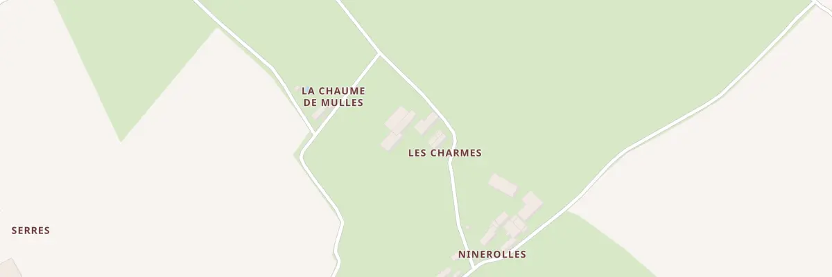 Plan du 5090 Les Charmes à Néret