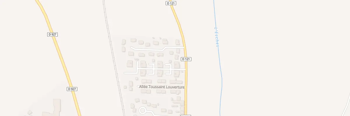 Plan du 105 Rue Louis Deshayes à Méru