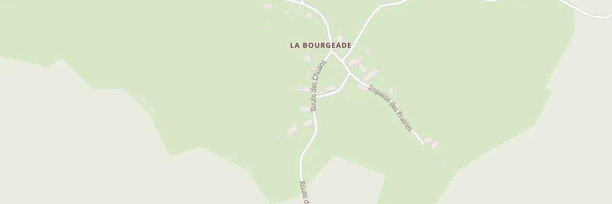 Plan du 5046 La Bourgeade Haute à Saint-Hilaire-Foissac